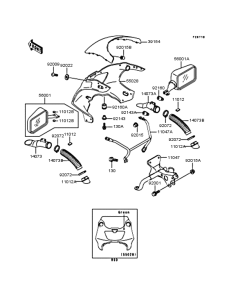 ZX400 カウリング