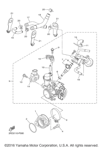 SR400 Впускная система 2
