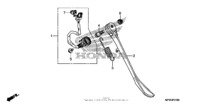 VT1300CS Подножка