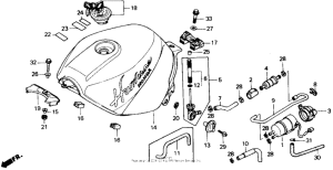  Топливный бак