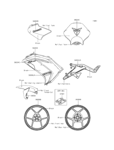 EX400 デカール(グリーン)(FEFA)