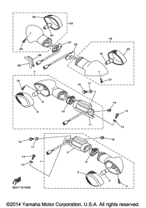 VMX17 Поворотники