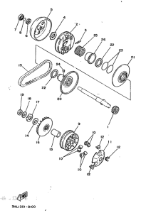 DT50R Сцепление