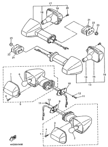 YZF750R Главный тормозной цилиндр