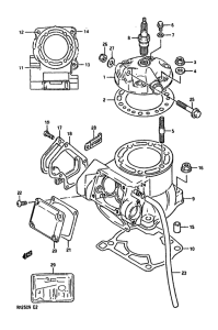 RM250 Цилиндр