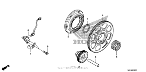 NSA700 Pulse generator + starting clutch