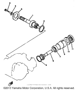 PW50J Трансмиссия