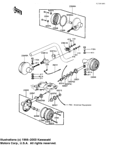 KZ1100 Поворотники