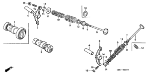 ST70 Распред вал / клапана