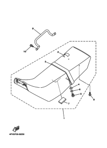 TT250R Пружина