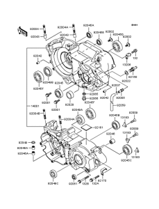 Картер двигателя