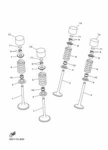 WR450F Клапана