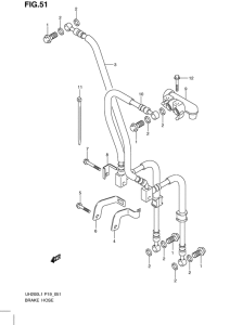 UH200 Тормозные трубопроводы