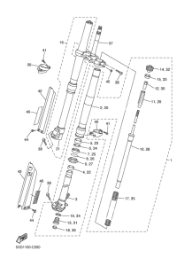  Передняя вилка
