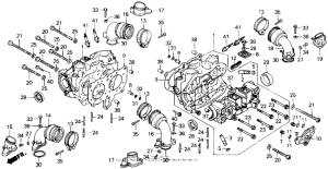 GL1200I Головка цилиндров