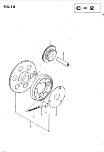 GS450 Муфта стартера