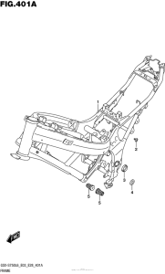 GSX-S750 (ABS) Рама
