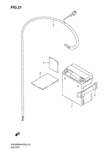DR200 Аккумулятор