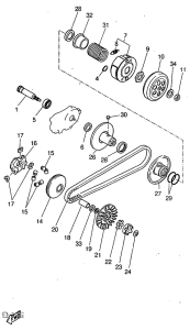 YQ50 Сцепление