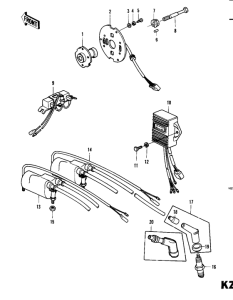 KZ1000 Зажигание