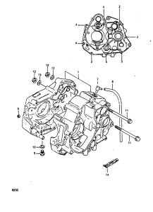 RB50 Картер двигателя