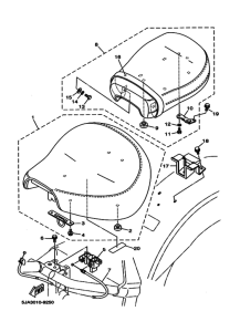 XV1600 Пружина