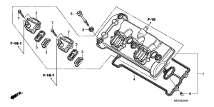 CB600F (ABS) Крышка головки цилиндров