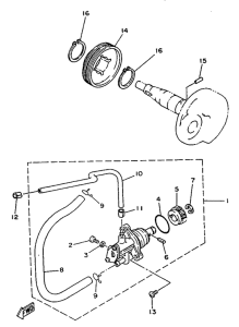 YN50R Масляный насос