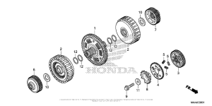 NC700X (DCT) Clutch (2)
