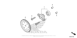 PCX150 Масляный насос