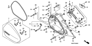 NT700V Правый кофр