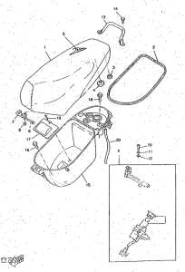CW50RS Сидение