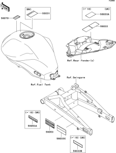 ER650 Лейбл предостережения
