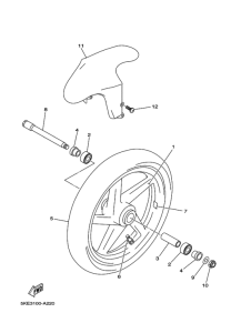 TZ250 Transom + tube