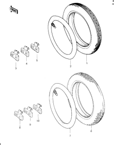 KZ650 Покрышки