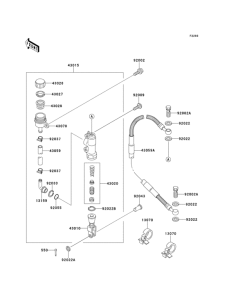  Задний торм цилиндр