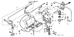 GL1500SE Аккумулятор