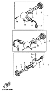 YH50 Поворотники