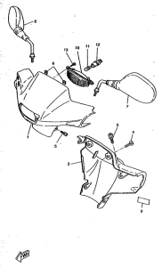 CW50RSX Обтекатель 1