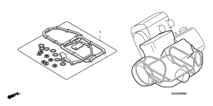 ST1100 Комплект прокладок