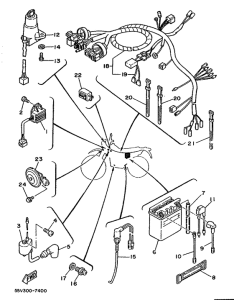 XT350 Электрика 1