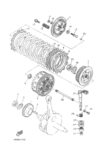 TT600RE Сцепление