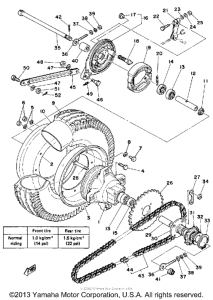 LB50PE Переднее колесо
