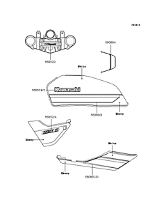 ZR400 Наклейки