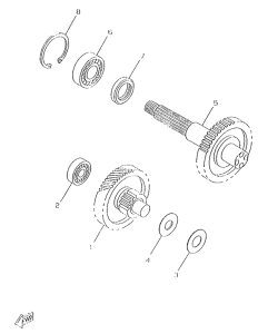 CW50RS Трансмиссия