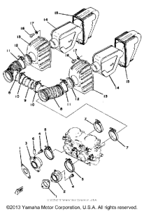 XS400F Впускная система