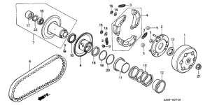 SK50M Вариатор