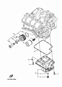 FZ09 Масляный фильтр