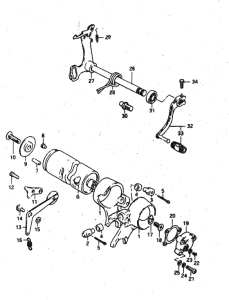 RV50 Переключение передач