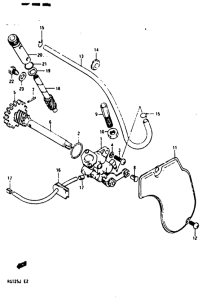 RG125 Маслонасос